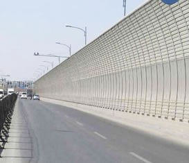 甘德弧形聲屏障